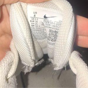 Nike running shoes size 8 in woman’s.